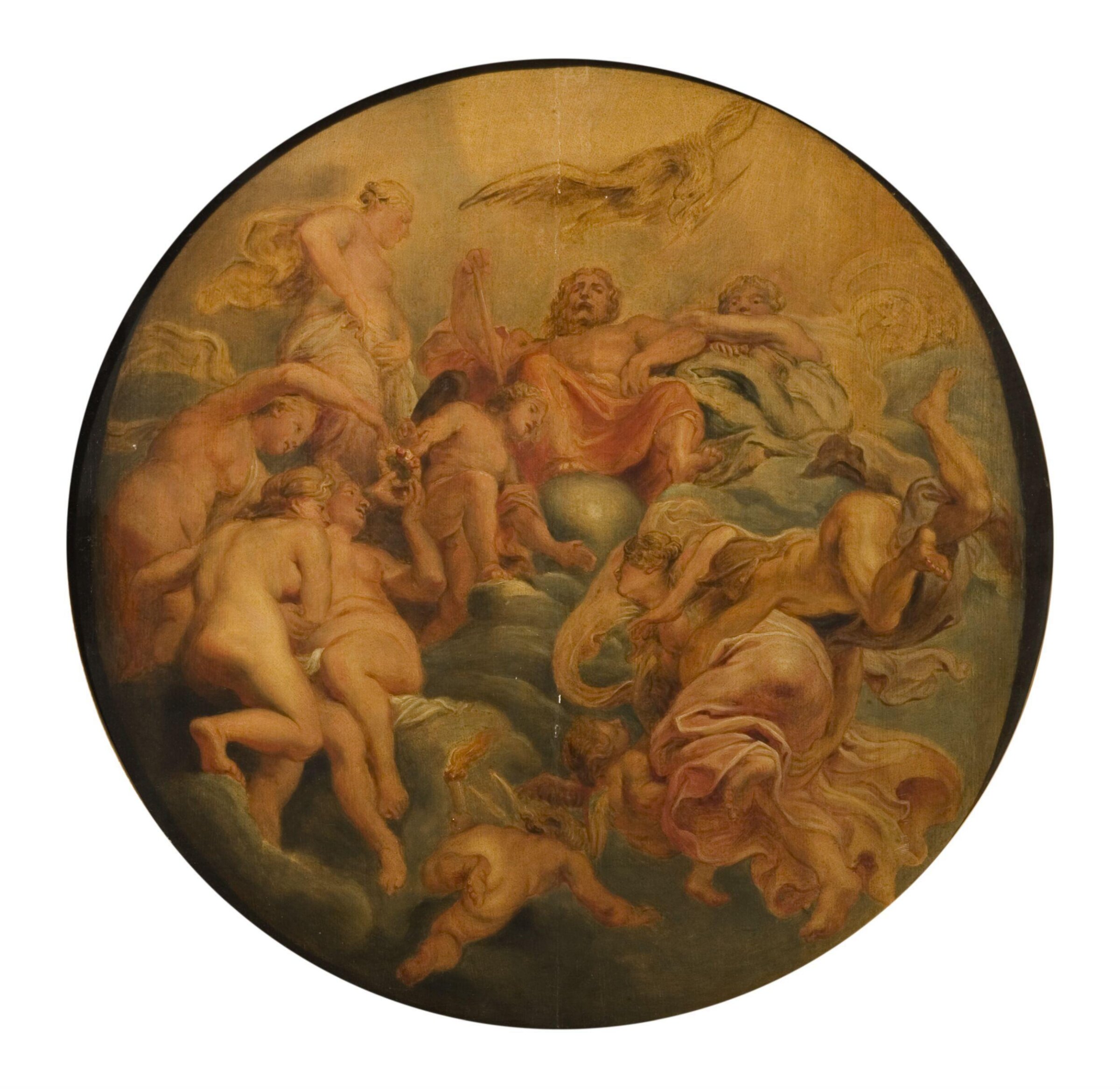 Mercury conducting Psyche to Olympus, after Peter Paul Rubens, late 18th century-early 19th century