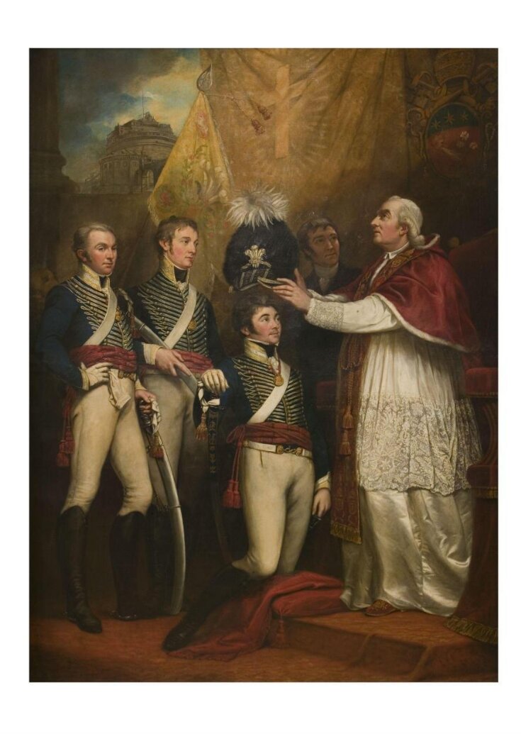 The Presentation of British Officers to Pope Pius VI, 1794 top image