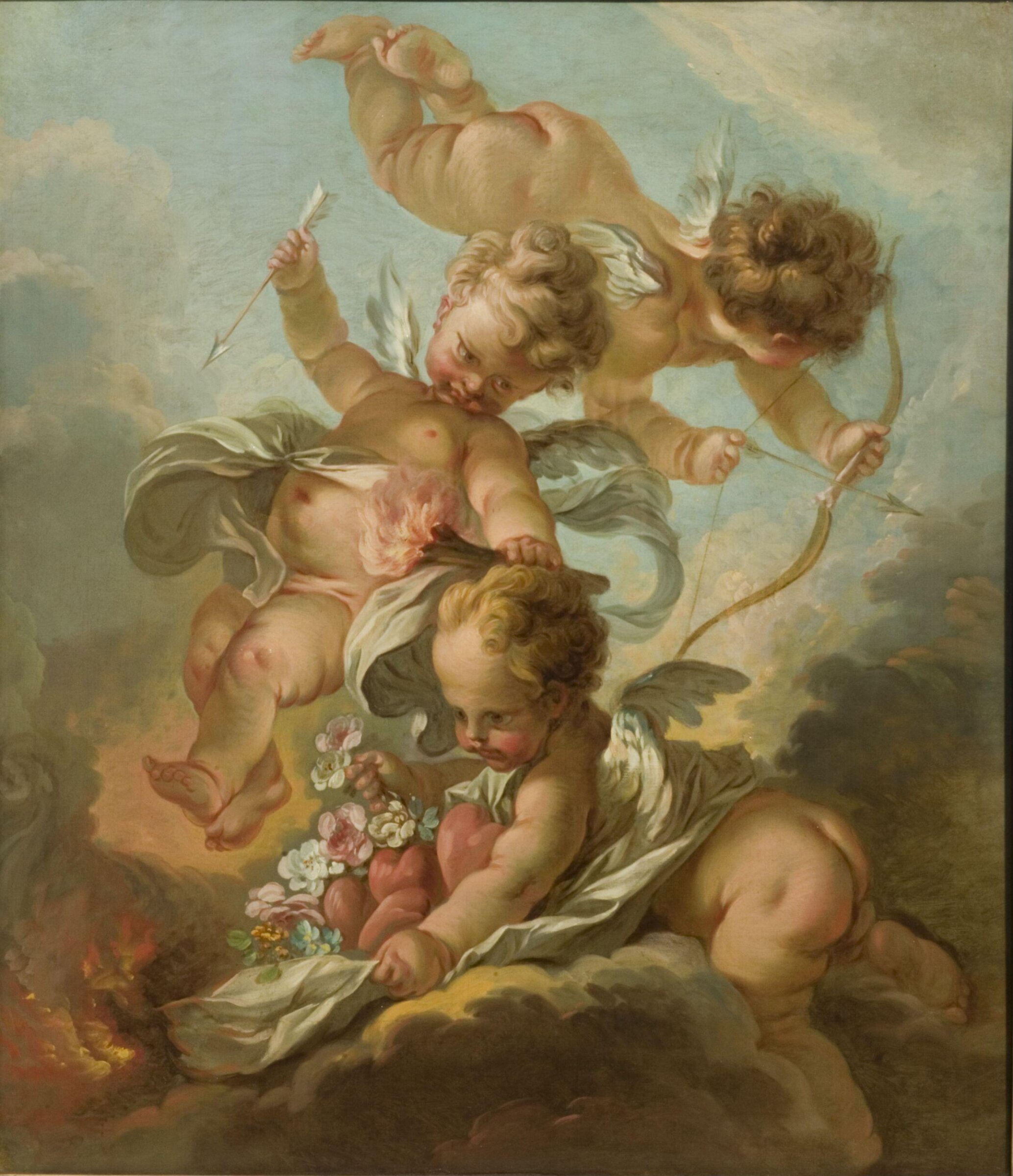 Allegory of Fire, after François Boucher, late 18th century-early 19th century