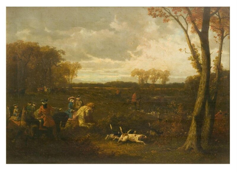 An 18th Century Hunting Scene