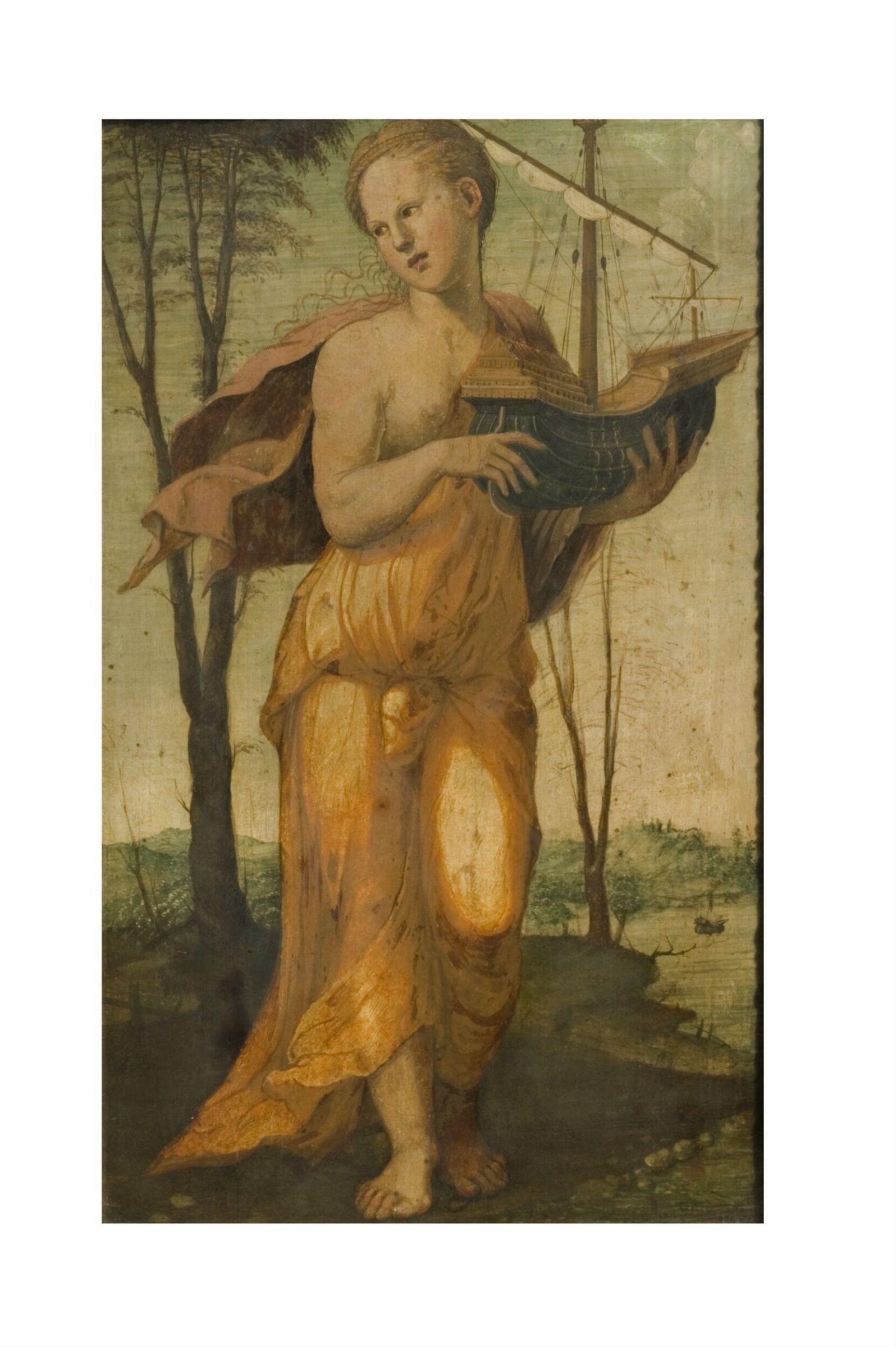 Claudia Quinta (Confidence), Bartolomeo Neroni, mid 16th century