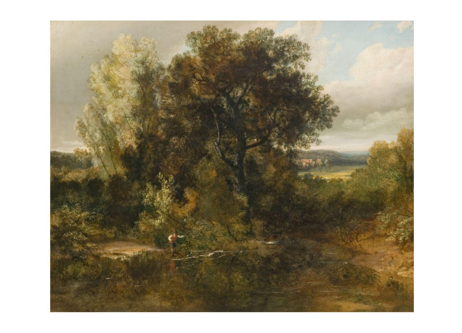 The Pool, William Mulready, ca. 1850