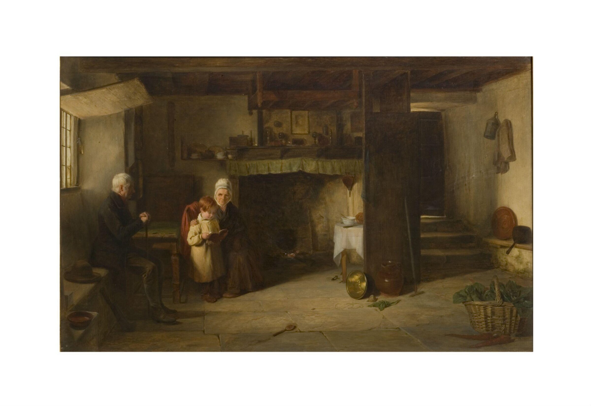 The Lesson, Thomas Webster, 1831