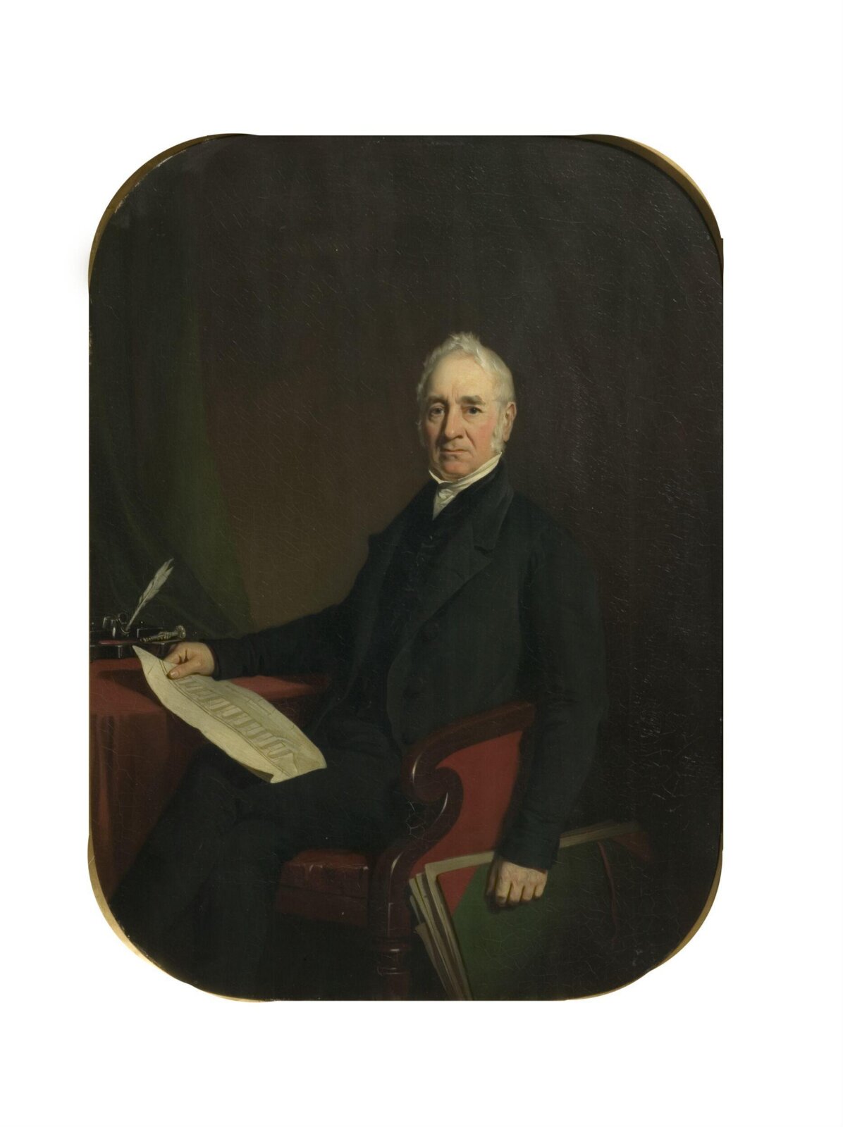George Stephenson, William Daniels, 1846