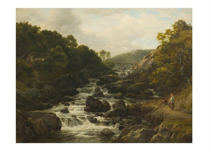 On the Lledr, North Wales