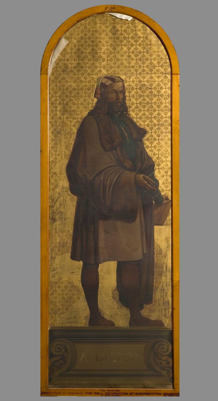 Albert Dürer: design for a mosaic in the Museum (the 'Kensington Valhalla') top image