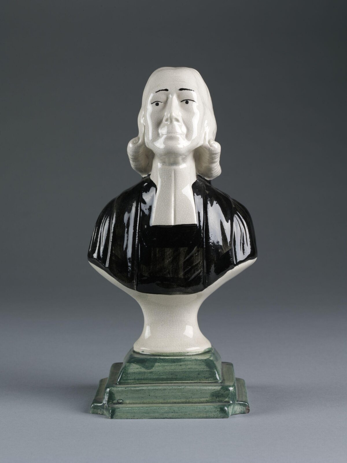Bust, Newbottle Pottery, ca. 1840-1850