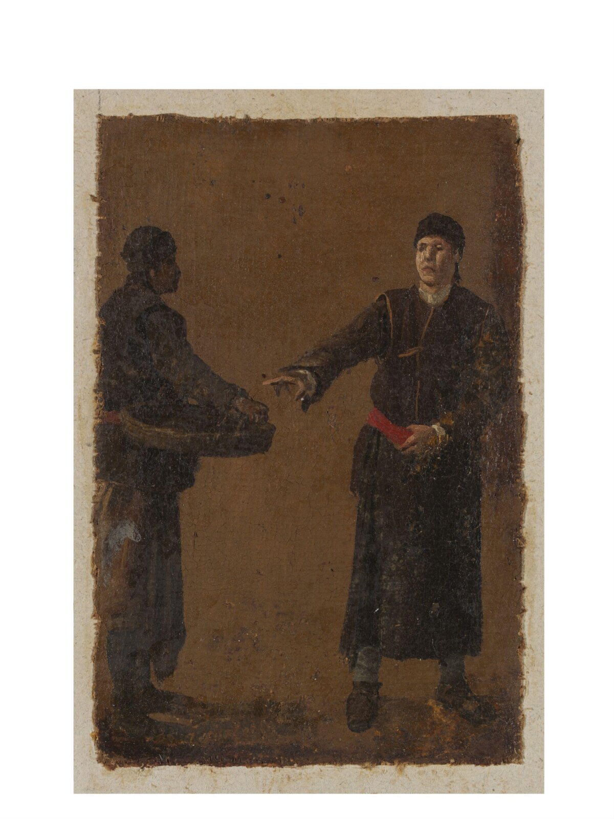 Two Studies of Men, Luca Carlevarijs, ca. 1700-ca. 1710