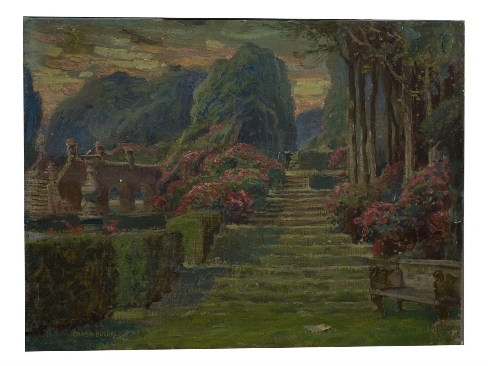 Stage Setting for 'Twelfth Night' by William Shakespeare, Charles Buchel, 1901
