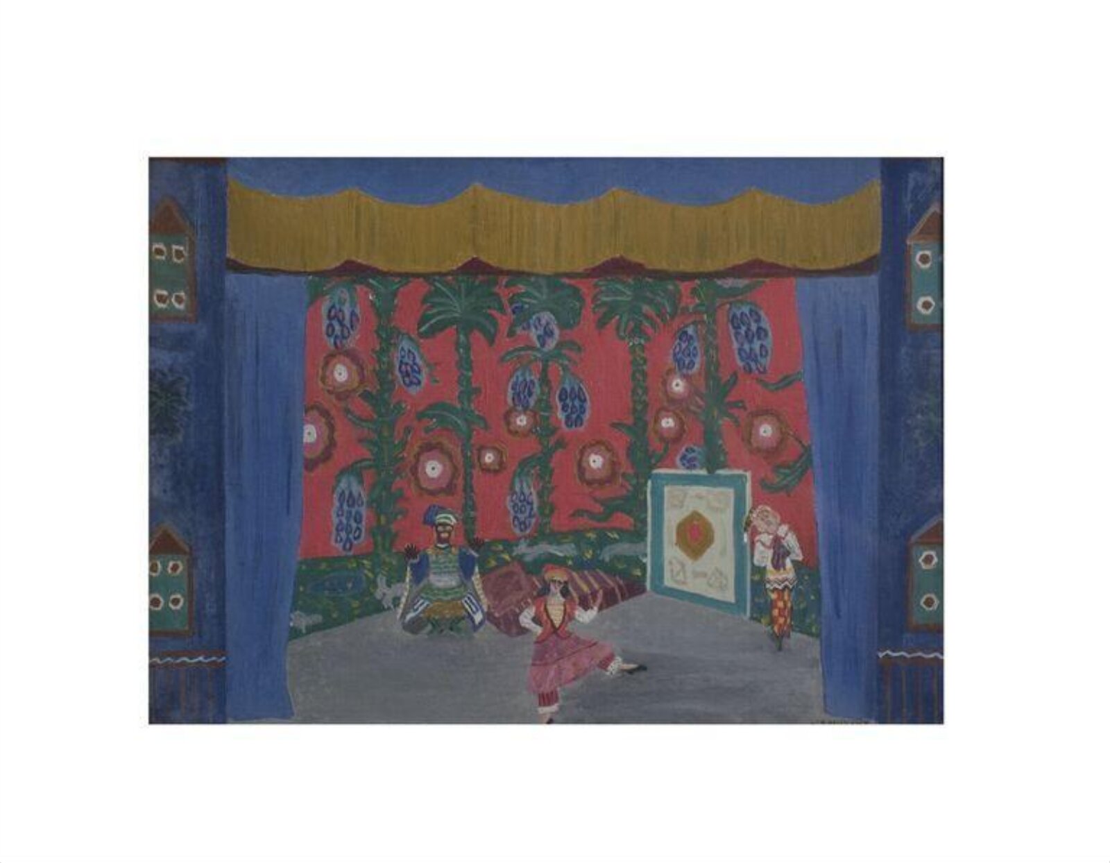 Scene from <i>Petrushka</i>, Cyril William Beaumont, ca. 1913
