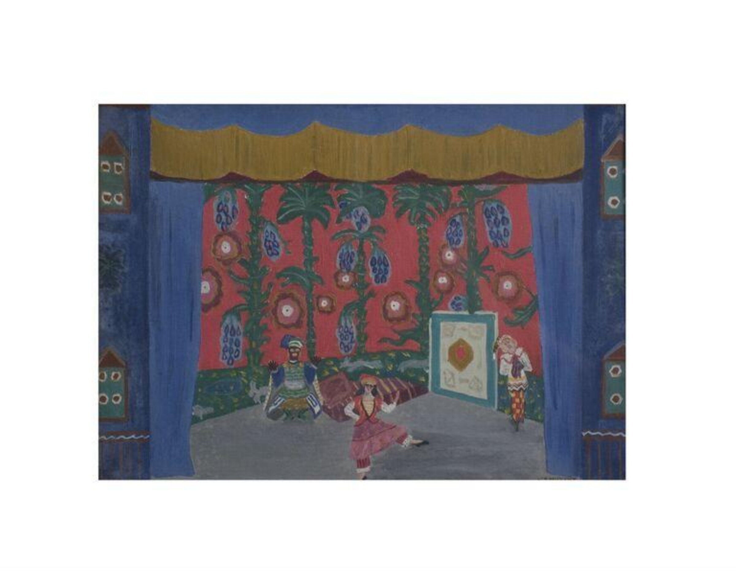 Scene from <i>Petrushka</i>, Cyril William Beaumont, ca. 1913