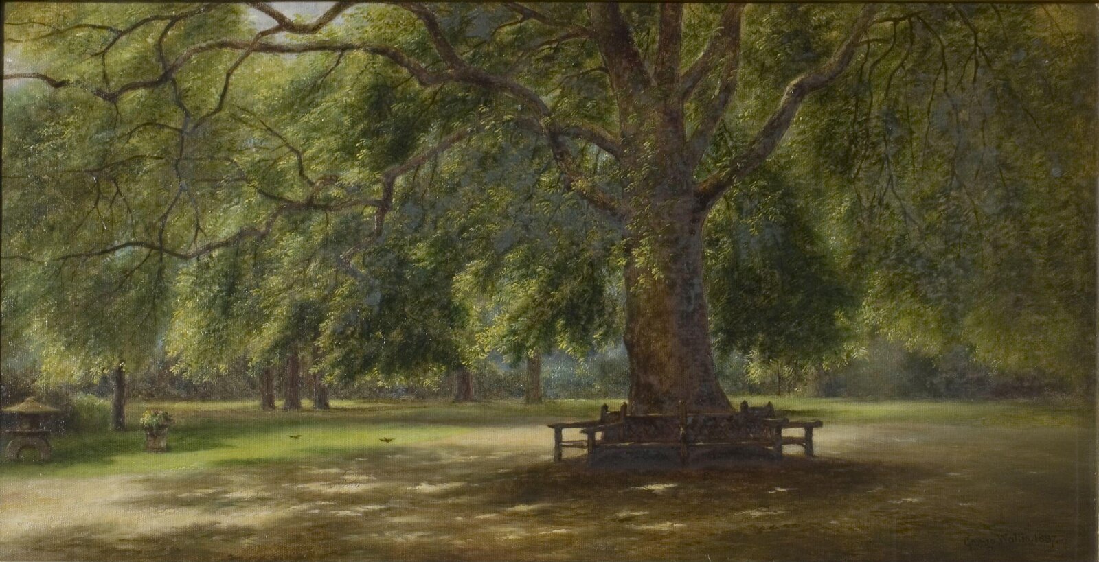 The Old Plane Tree, George Wallis, 1887