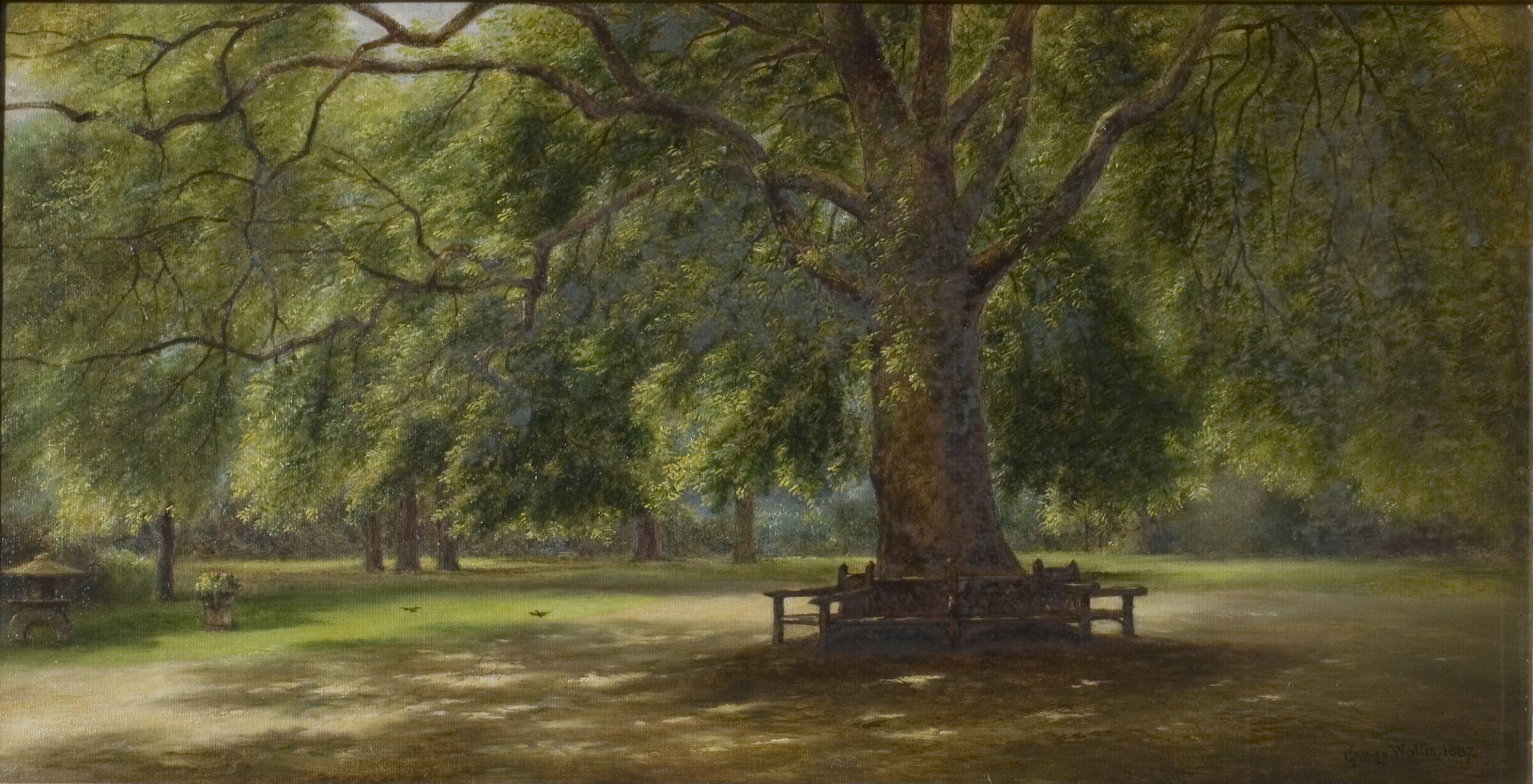 The Old Plane Tree, George Wallis, 1887