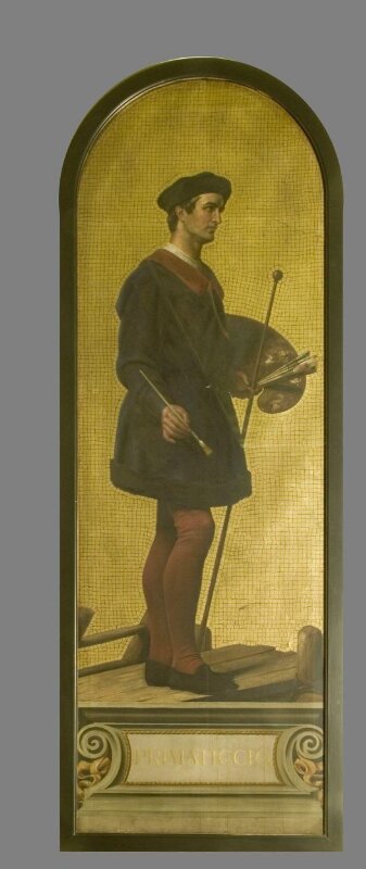 Francesco Primaticcio: design for a mosaic in the Museum (the 'Kensington Valhalla')