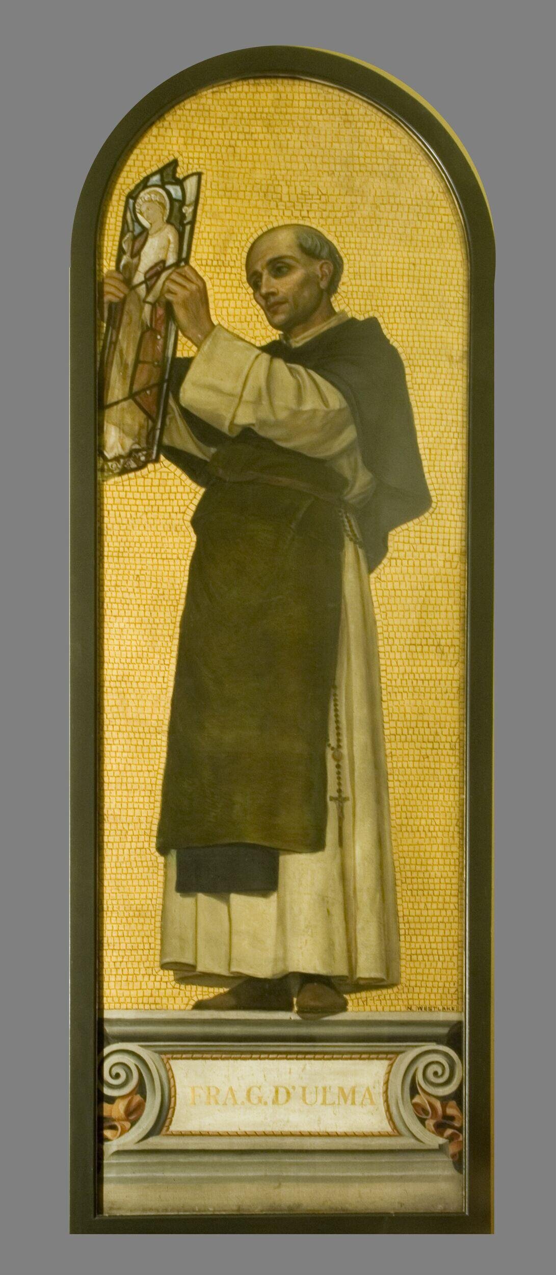 Fra Giacomo da Ulma, German Painter on Glass at Bologna: design for a mosaic in the Museum (the 'Kensington Valhalla')