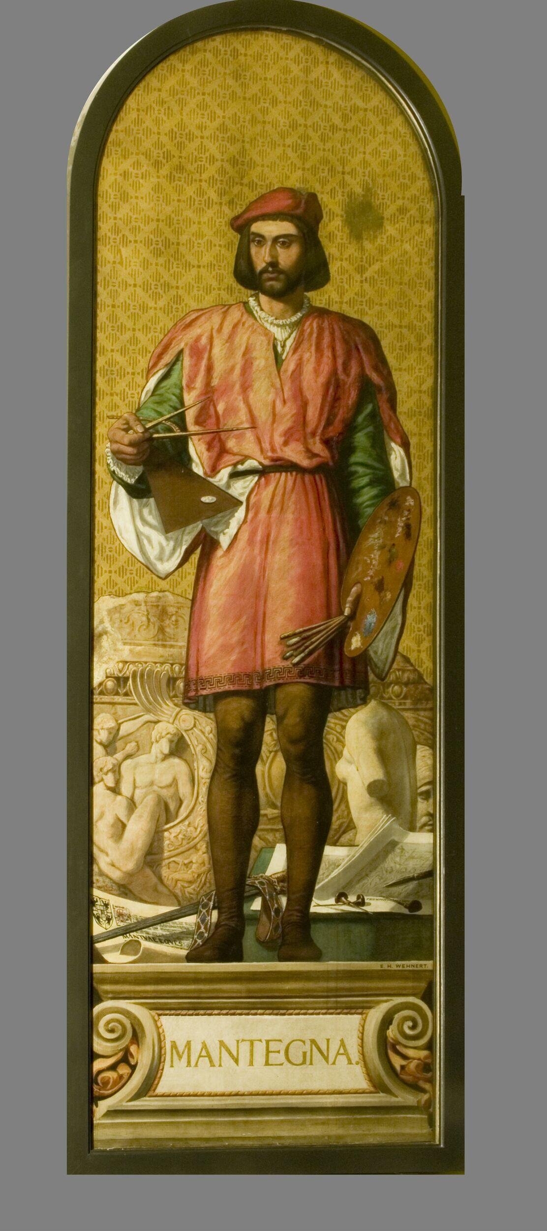 Mantegna: design for a mosaic in the Museum (the 'Kensington Valhalla')
