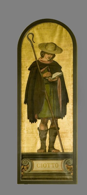 Giotto: design for a mosaic in the Museum (the 'Kensington Valhalla')