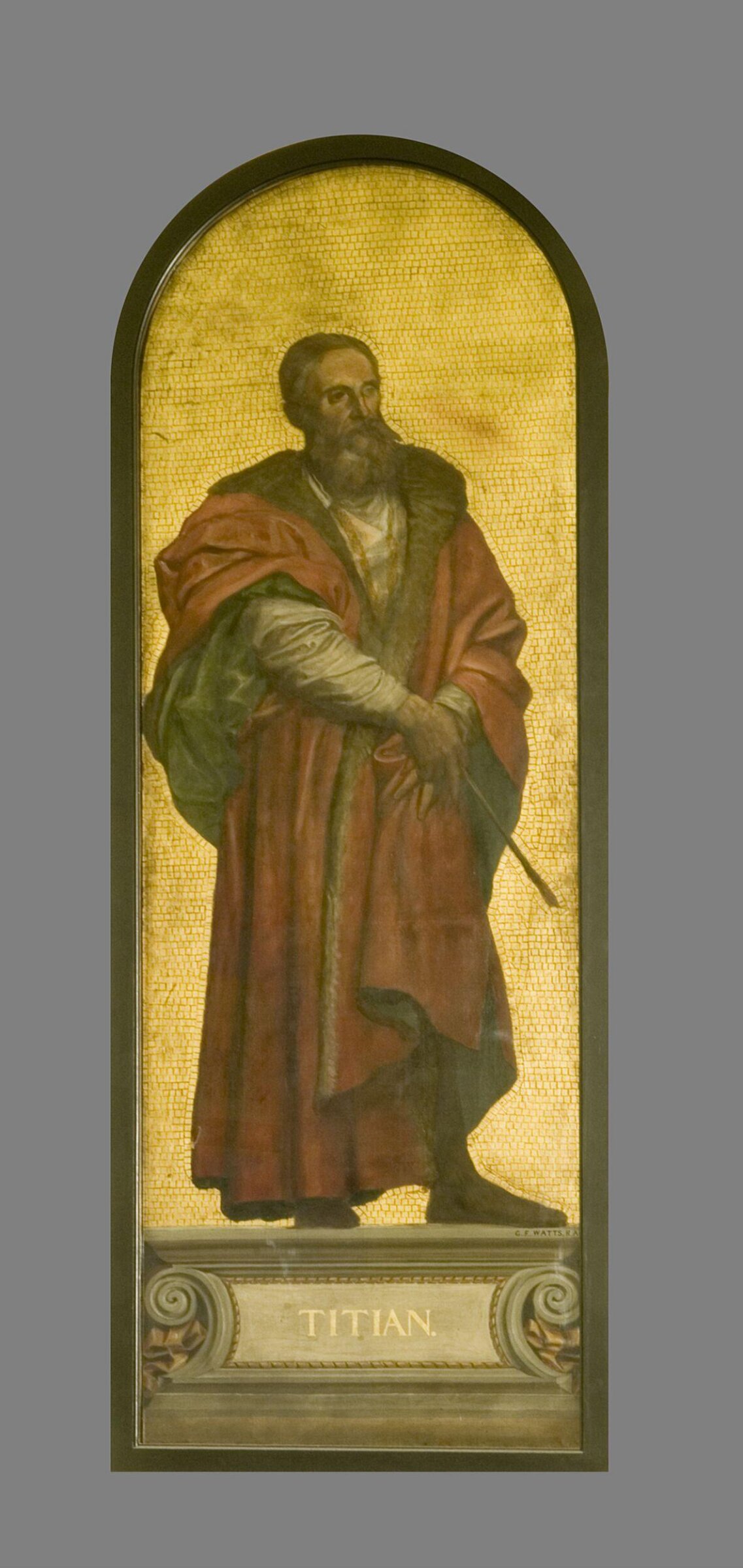 Titian: design for a mosaic in the Museum (the 'Kensington Valhalla'), George Frederick Watts, ca. 1868-70
