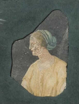 Female bust in profile, 19th century
