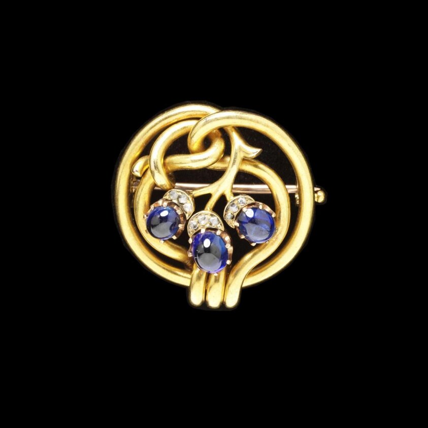 Brooch — August Hollming — 1895-1899