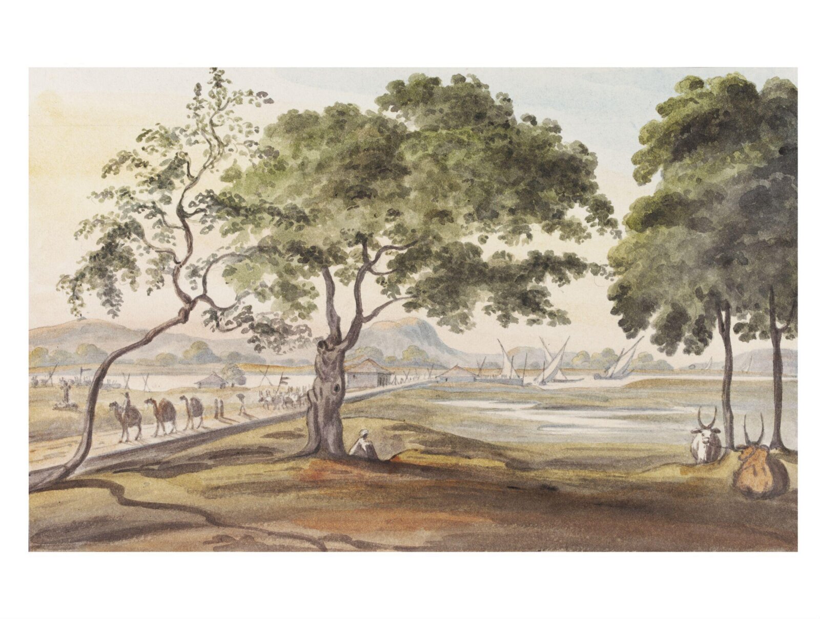 Panvell Bunder, Charles Harcourt Chambers, 1824-1828