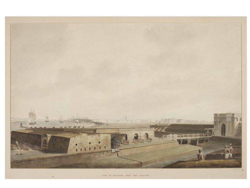 View of Calcutta from Fort William