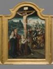 The Crucifixion with saint Martin and saint Donatian thumbnail 2