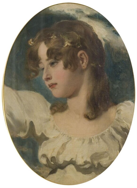 Innocence: head of a young girl