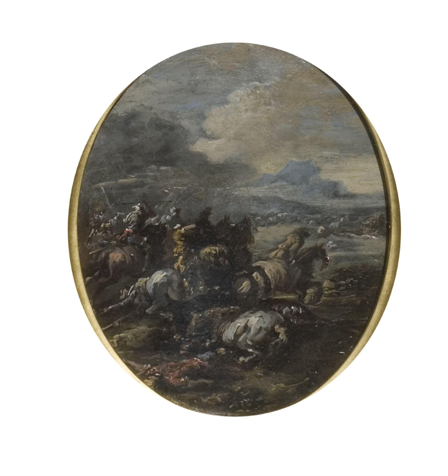 Cavalry Engagements, Pietro Graziani, early 18th century