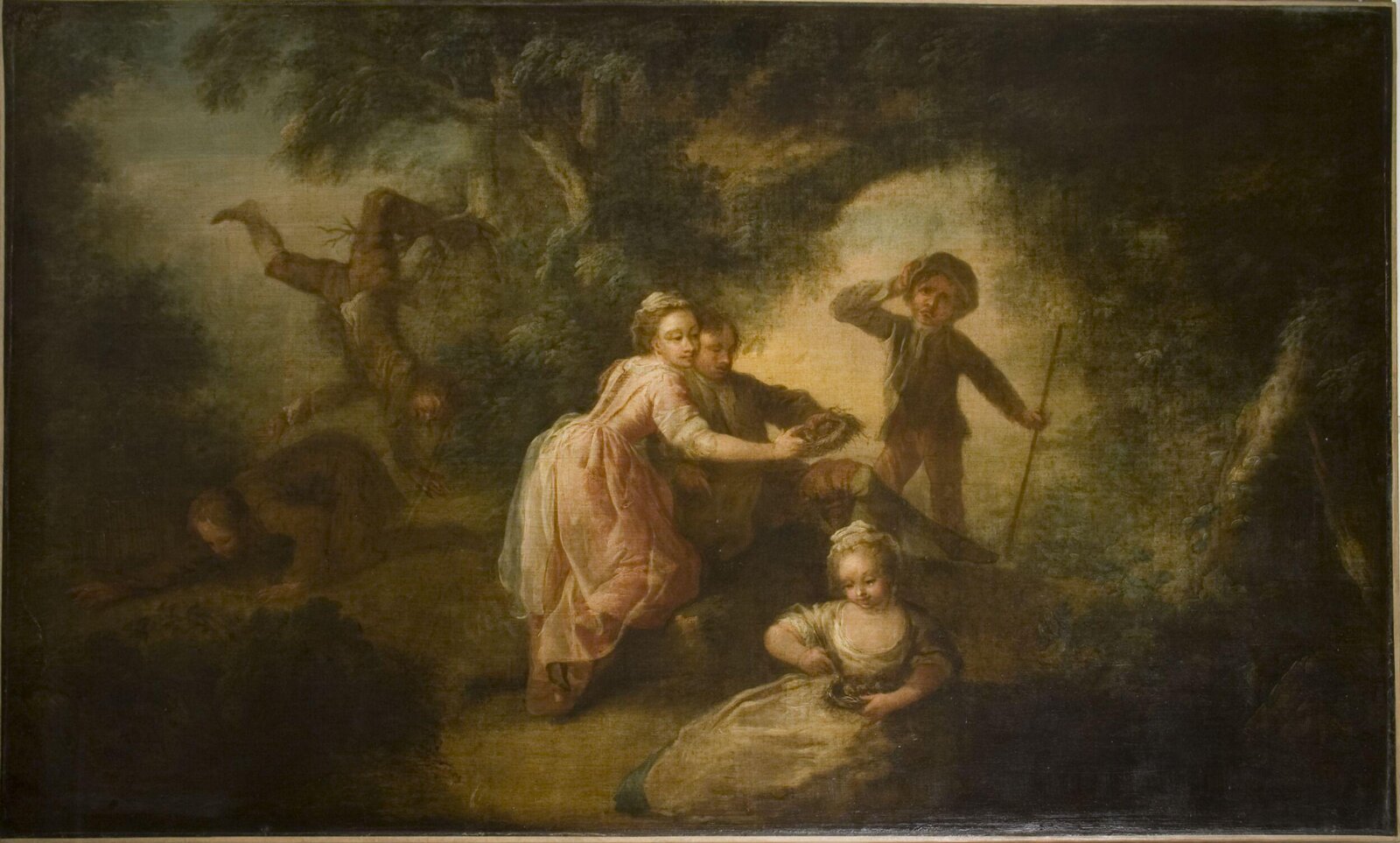 Bird nesting, Francis Hayman, ca. 1741-1742