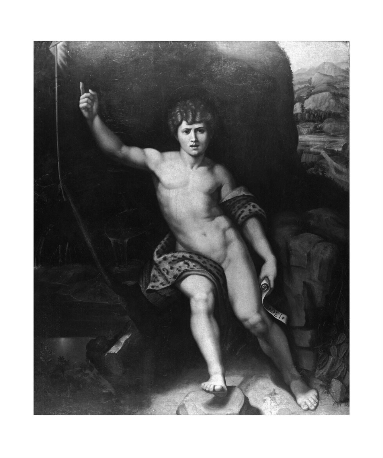 St John the Baptist, after Raphael, 16th century