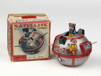 Satellite with Animal Astronaut