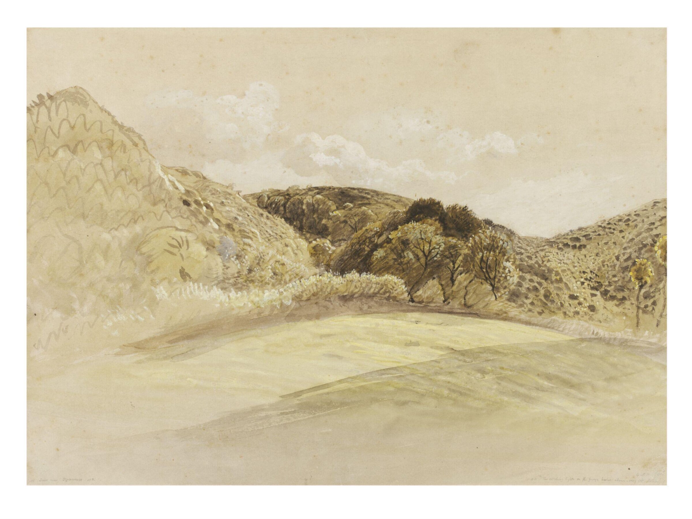 At Score, near Ilfracombe, Samuel Palmer, 19th century