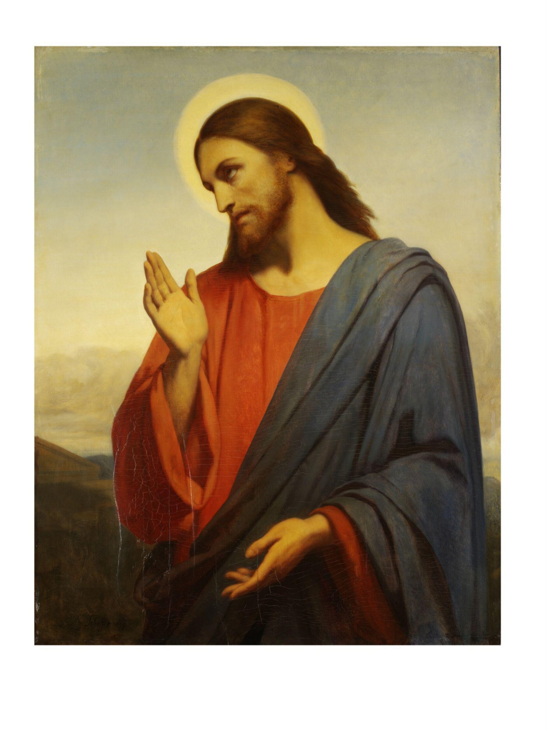 Christ weeping over Jerusalem, Ary Scheffer, 1849