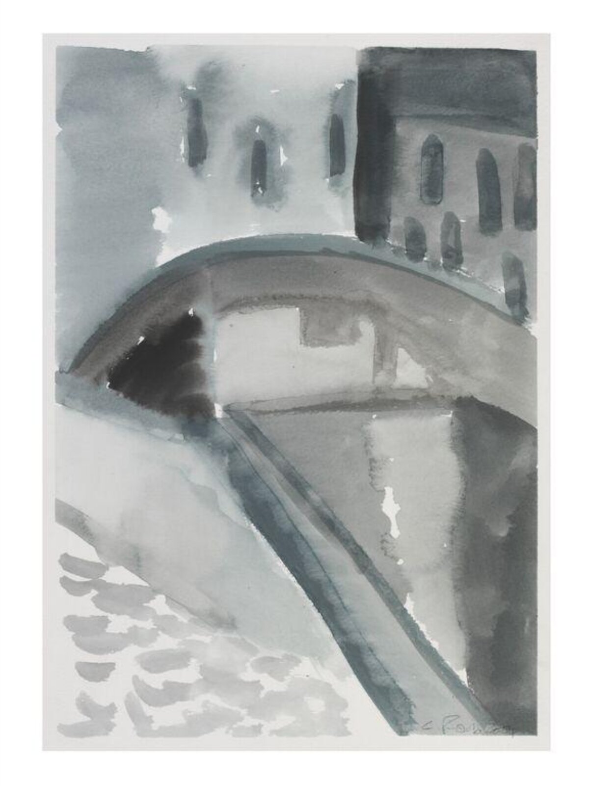 Ponte delle Turchette, Carole Robb, 2004