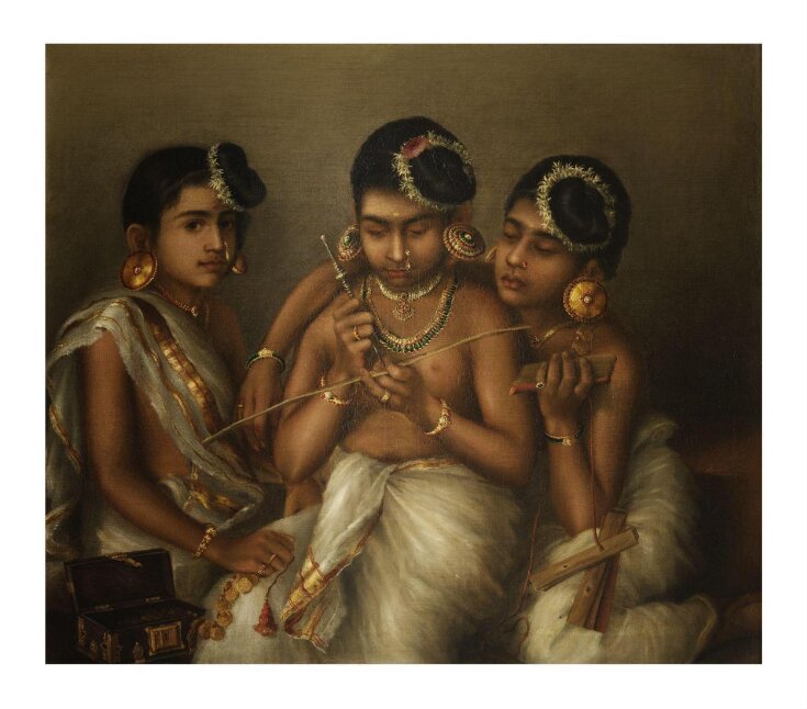Three Nayar Girls of Travancore top image