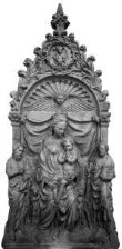 Virgin and Child enthroned with Saint John the Baptist and Saint James thumbnail 2
