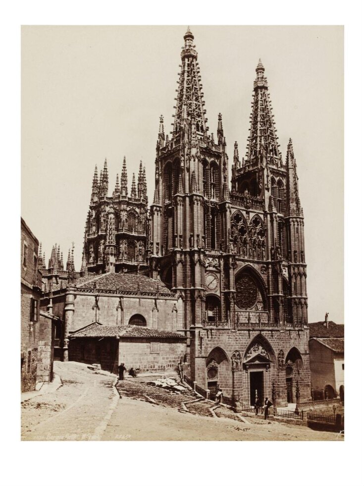 Burgos Cathedral West Front image