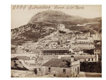 Gibraltar from the Old Mole