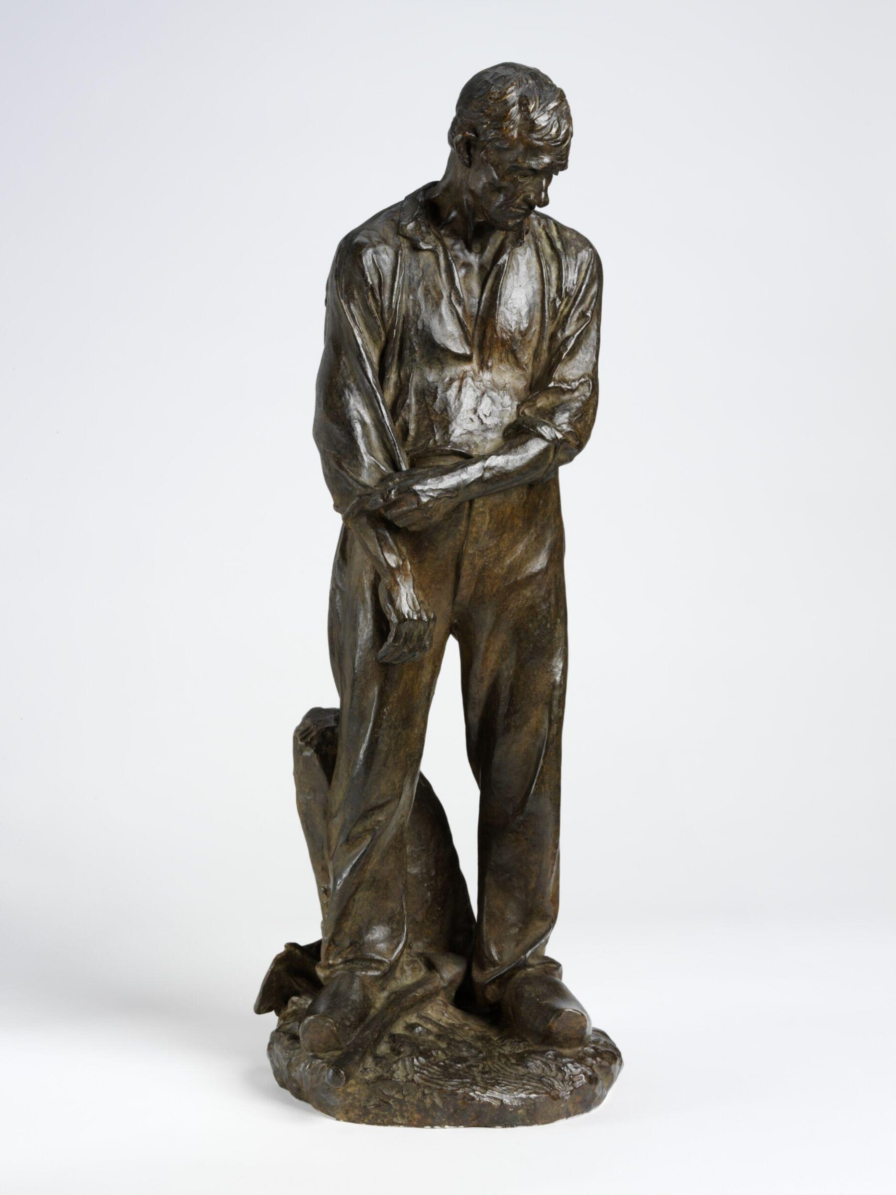 Le Paysan (The Peasant), Aimé-Jules Dalou, about 1897-9