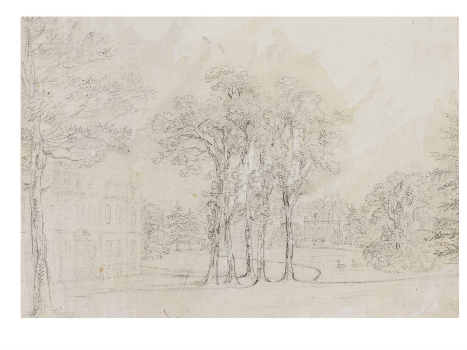 Carshalton House, Surrey., William Watts, c.1780