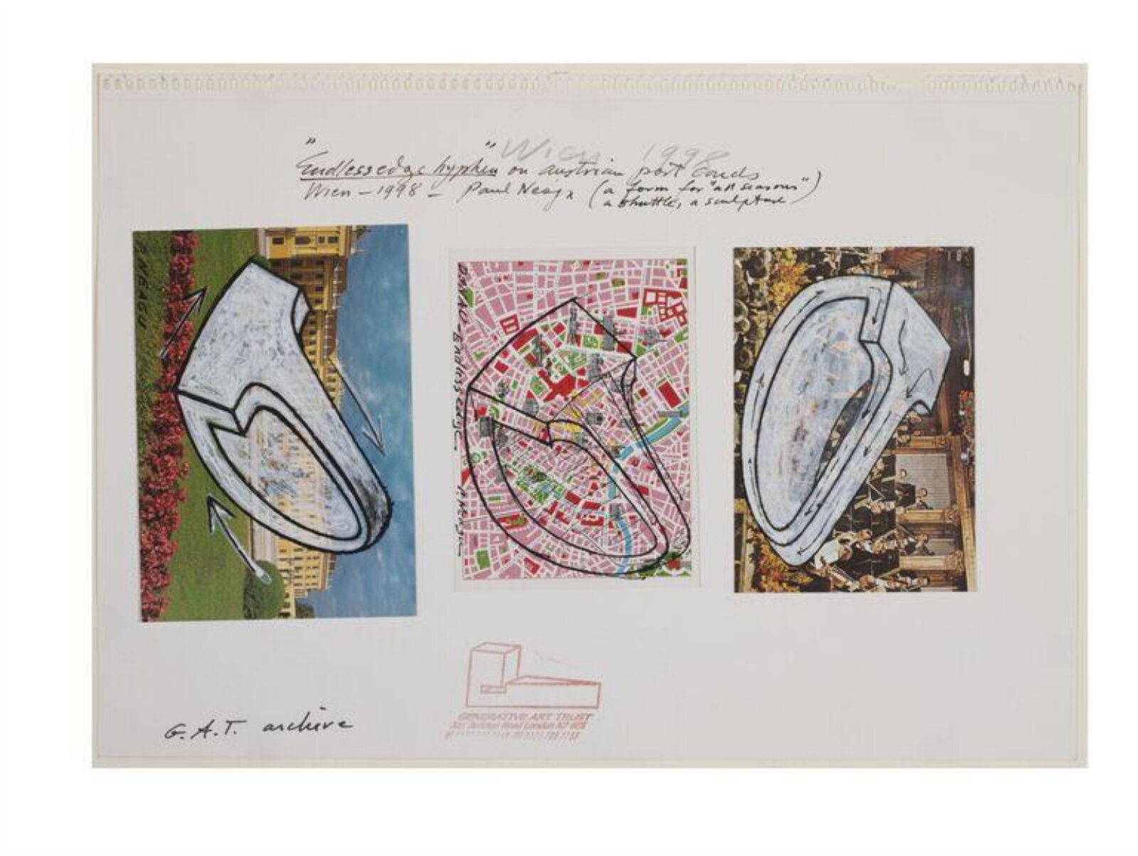 Same diversion toward a systemic sketch, Paul Neagu, 1998
