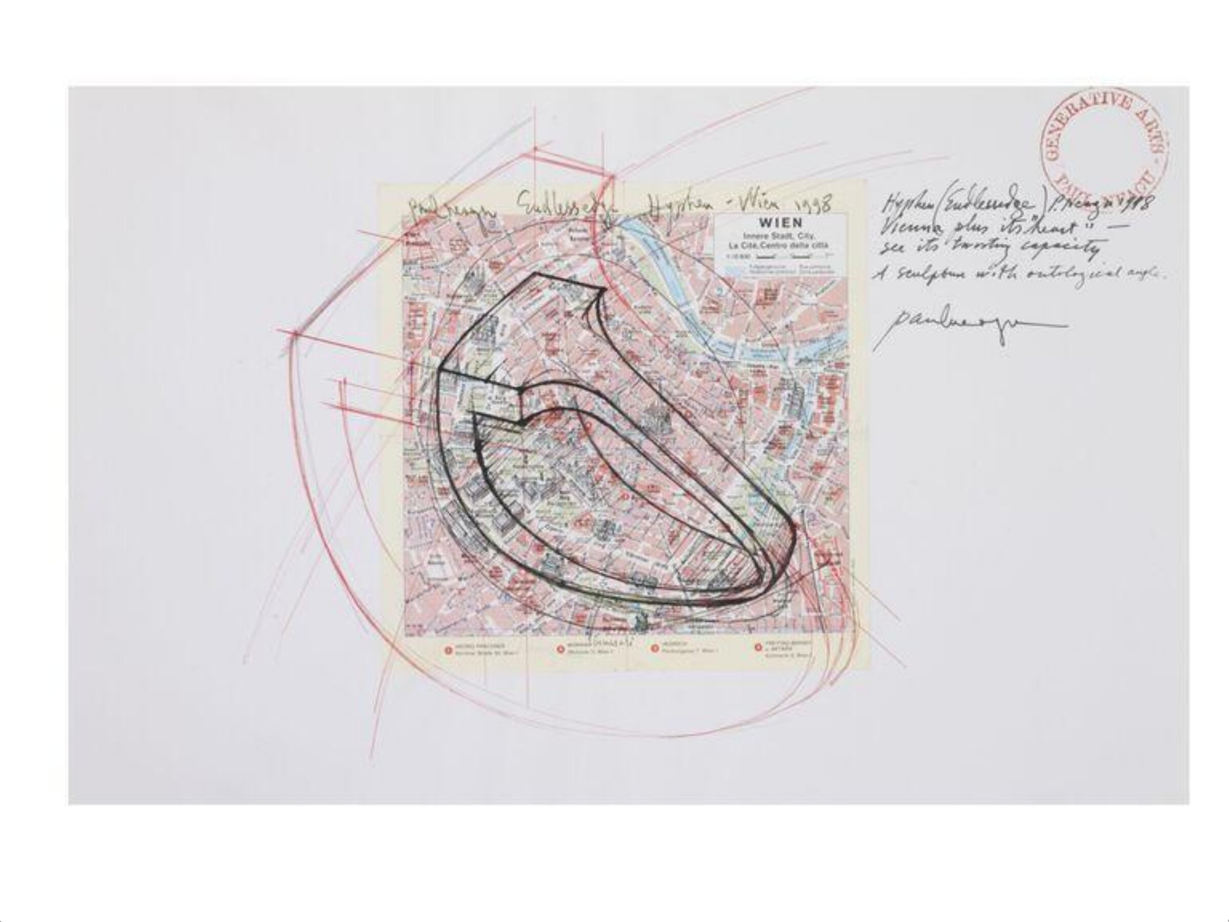 Endless edge Hyphen - Wien, Paul Neagu, 1998