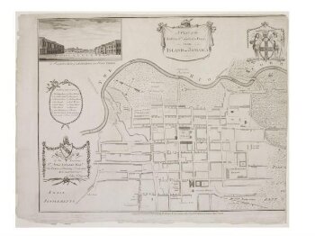 A Plan of the Town of St Jago de la Vega, in the Island of Jamaica