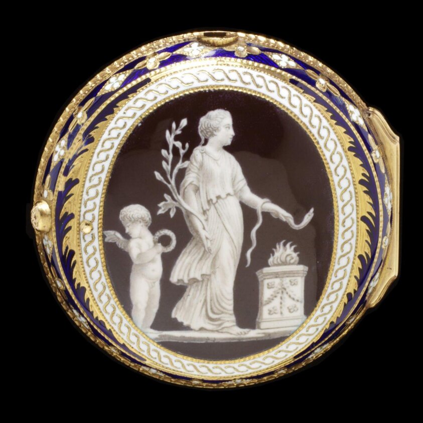 Pair case (1775-1780) by Pierre Joseph Toussaint