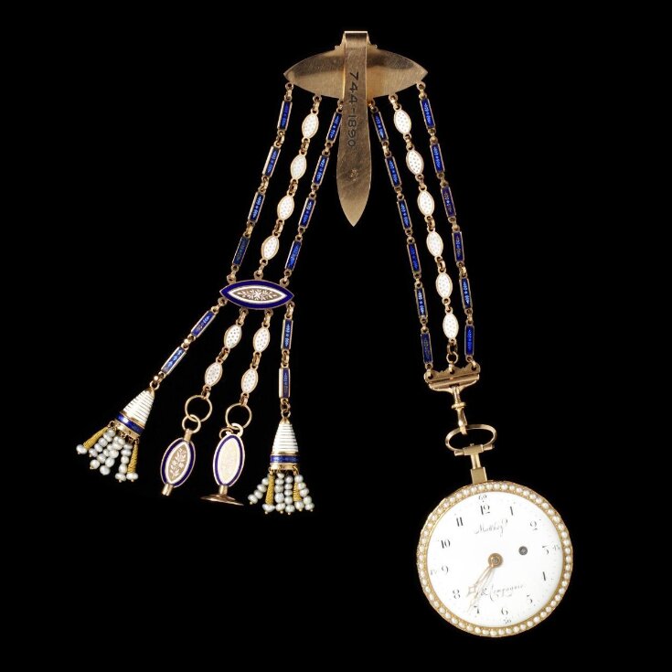 Chatelaine With Watch, Watch Key and Seal top image