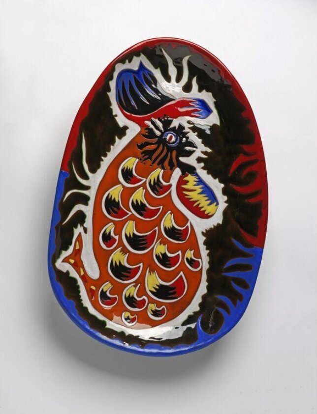 Dish (ca 1960) by Jean Lurçat