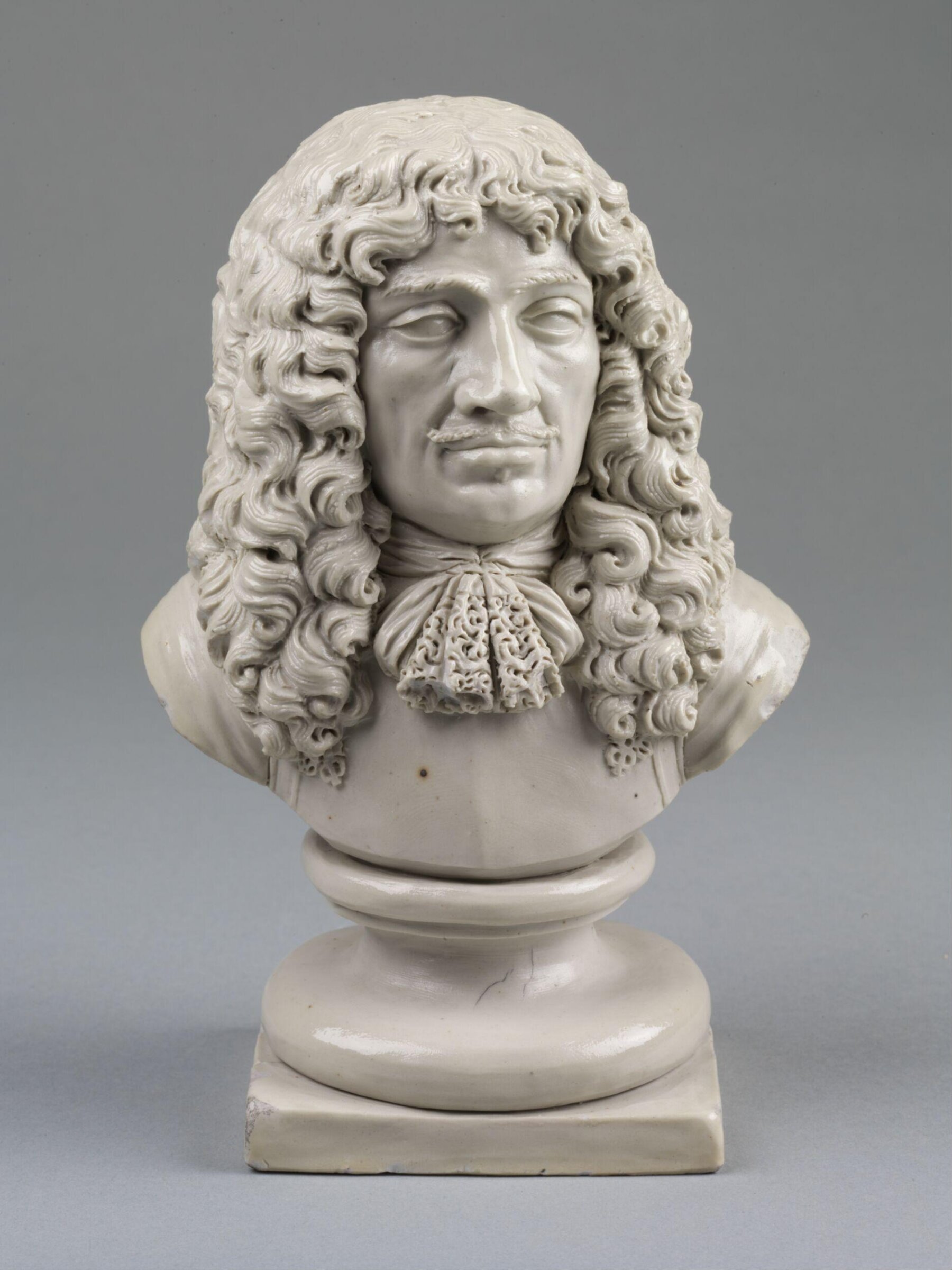 Bust, John Dwight's Fulham Pottery, ca. 1673-1675