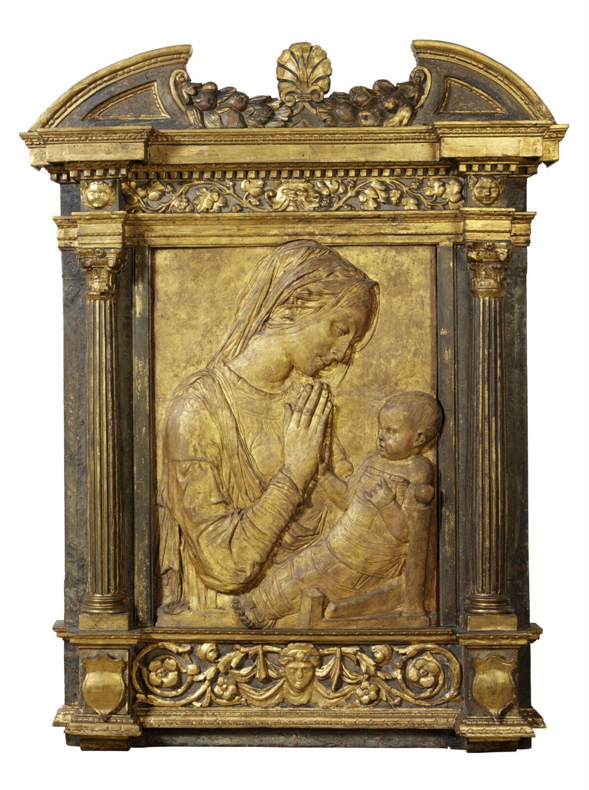 Virgin and Child, Donatello, ca. 1455-1460