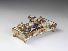 Inkstand With Two Inkwells and Covers thumbnail 1